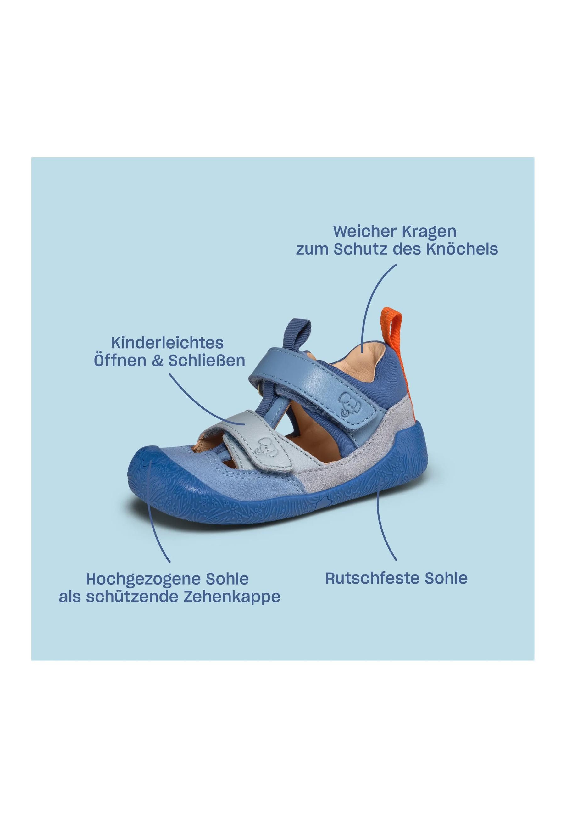 Affenzahn Leder Freely . Sandale aus echtem Leder