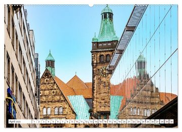 CALVENDO Wandkalender Kulturhauptstadt Chemnitz (Premium, hochwertiger DIN A2 Wandkalender 2023, Kunstdruck in Hochglanz)
