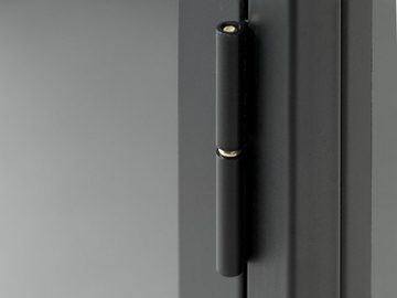 möbelando TV-Board CARMEL (B/H/T: 132x52x40 cm), aus Metall in schwarz