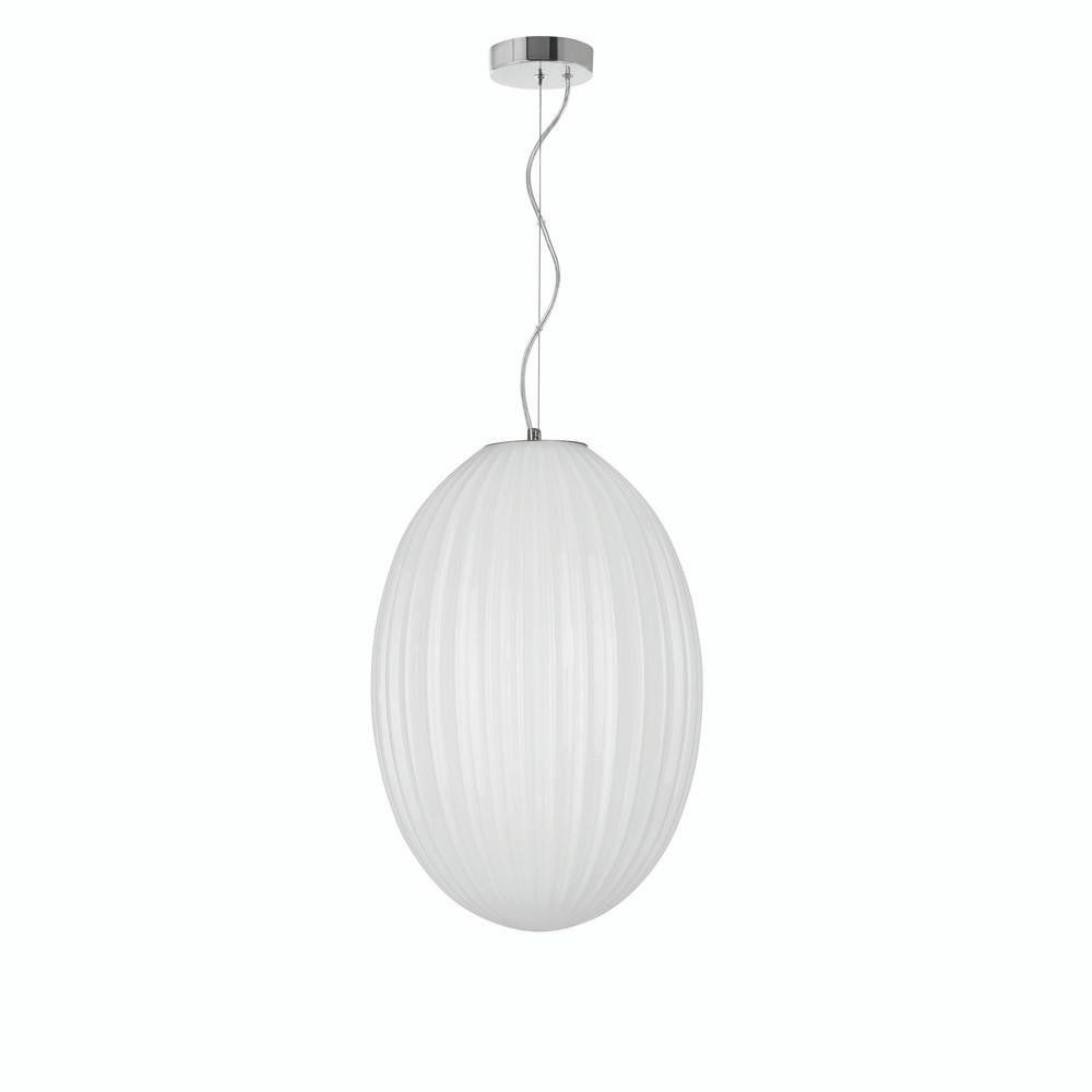 Nova Luce Pendelleuchte Pendelleuchte Hector in Weiß E27