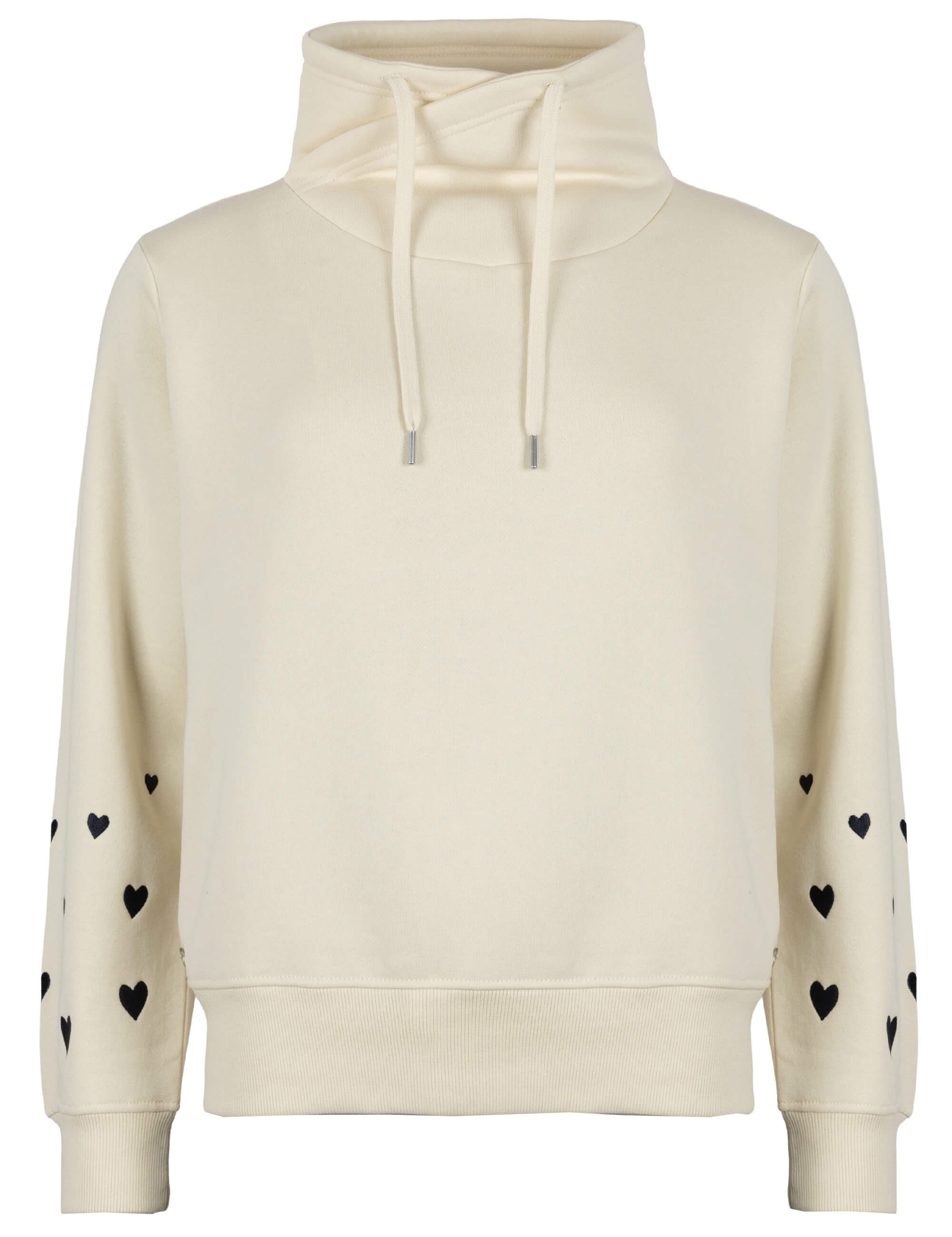 ROADSIGN australia Sweatshirt Amour (1, 1-tlg., 1) mit Herzstickerei und Schalkragen