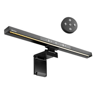 MECO Schreibtischlampe, LED Monitor Lampe Bildschirmlampe USB dimmbar 3000-6000K