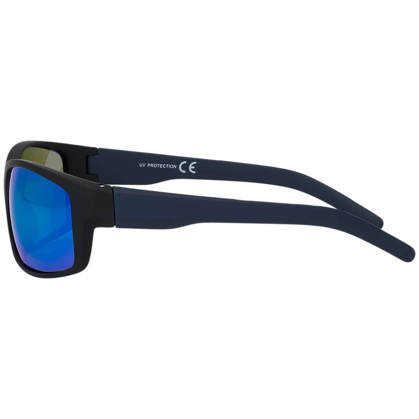 Designer Sportbrille und Unisex Sportliche Eyewear Sonnenbrille, grünen, mit (1-St), schwarzen Linsen BEZLIT blauen roten