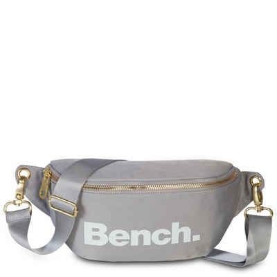 Bench. Umhängetasche Bench. Hüfttasche hellgrau (Stück, Stück), Reißverschluss