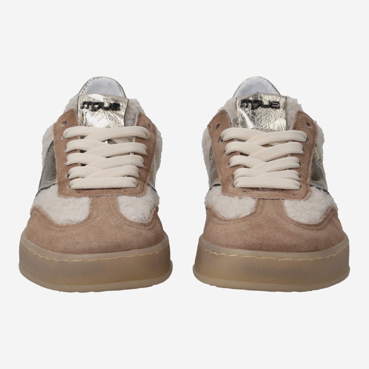 MJUS T94125 0003 SAND, Sneaker in Sand/ Gold für Damen Sneaker
