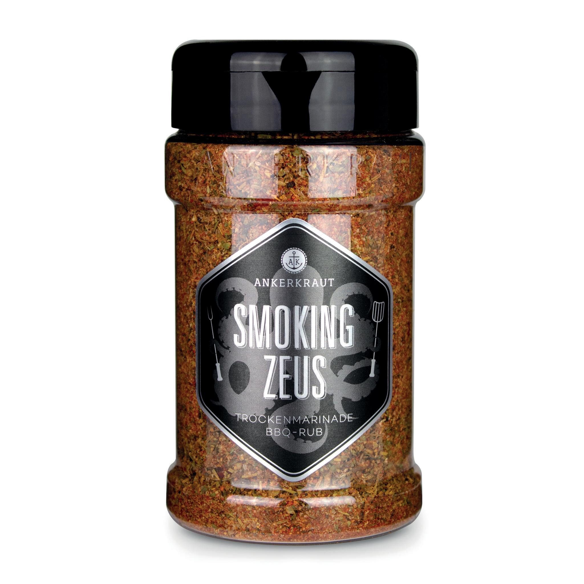Ankerkraut Gewürz Smoking Zeus, BBQ-Rub, Ankerkraut Smoking Zeus - Gewürzmischung BBQ