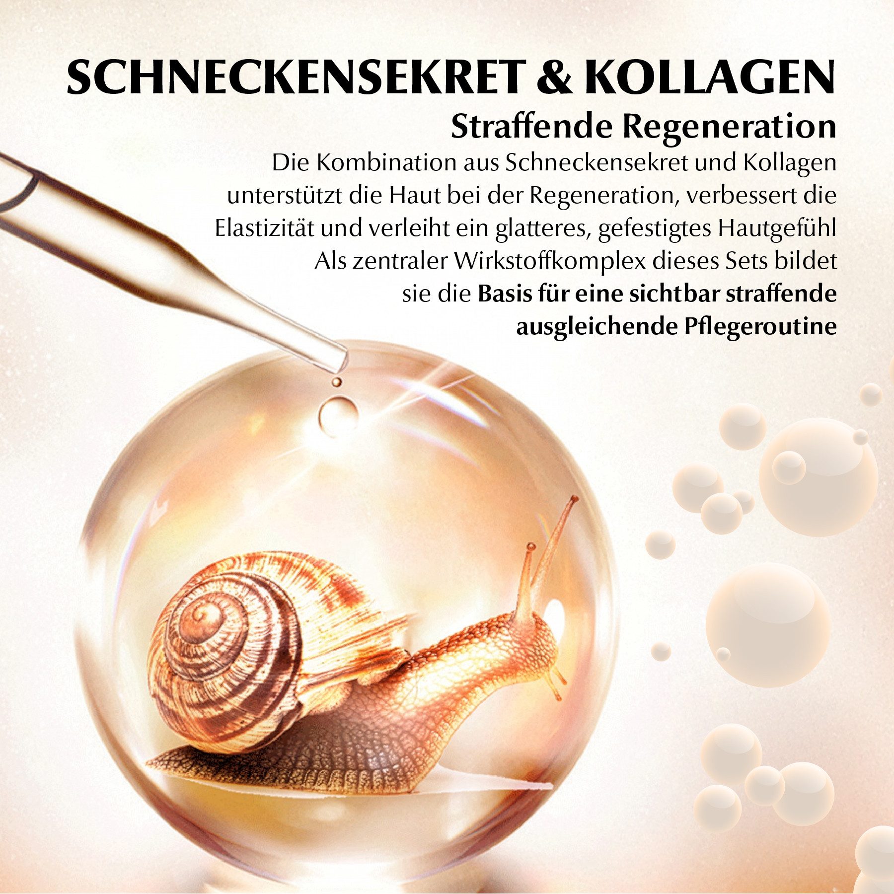 DR RASHEL Gesichtspflege-Set Kollagen Snail Mucin Gesichtspflege Serum Cream Cleanser Toner 15tlg, 15-tlg., Gesichtspflege Set, Hautpflege, Snail, DR.RASHEL