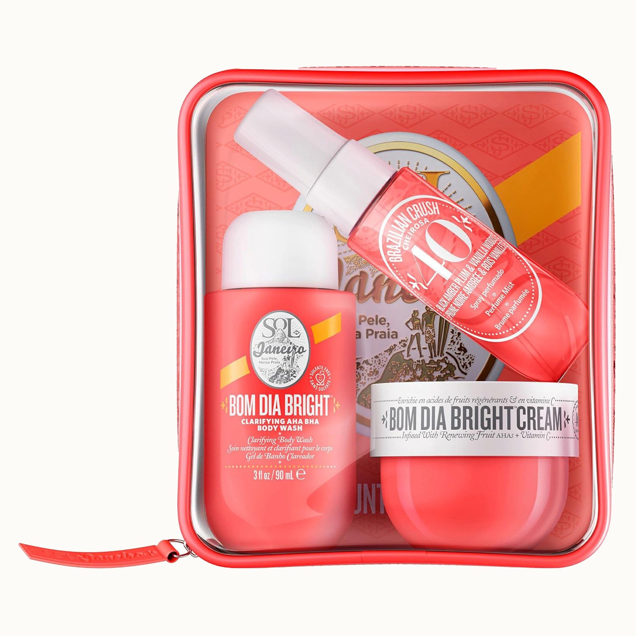 Sol de Janeiro Körpercreme BOM DIA JET SET Red - Rot - Luxus-Geschenkset