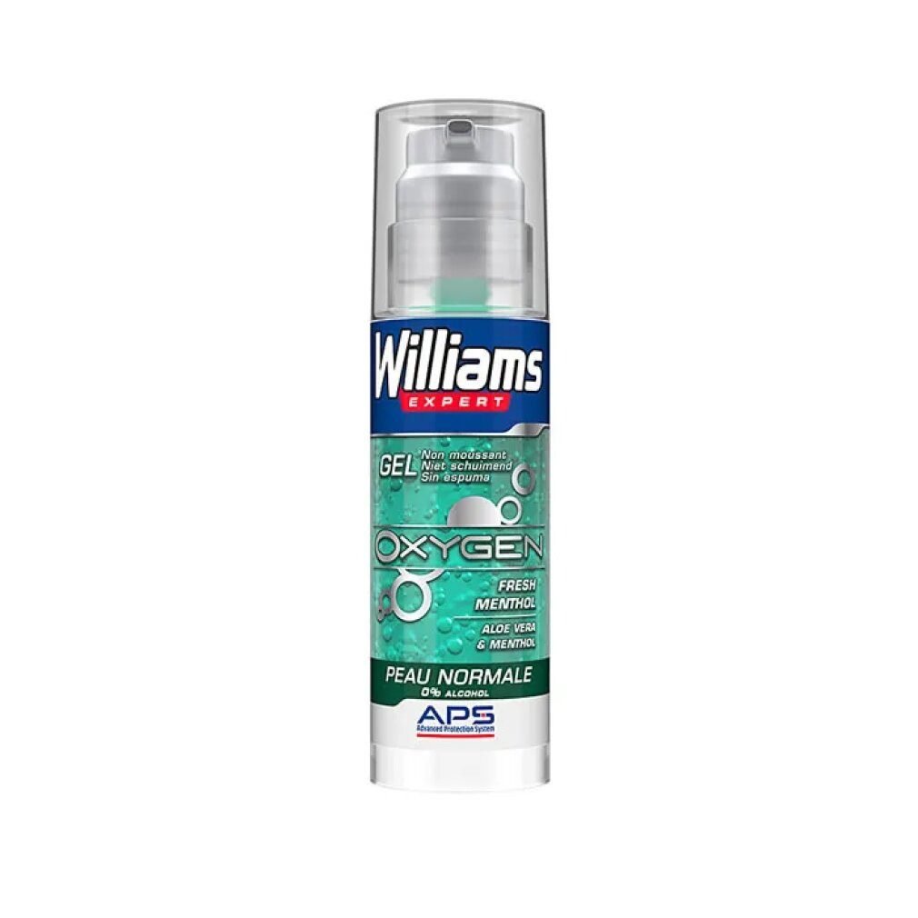 Williams Rasiergel William Expert Oxygen Rasieren Gel Normale Haut