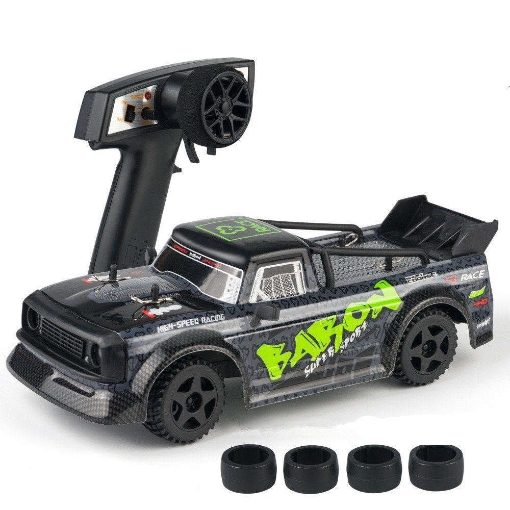 Insma RC-Auto, 1:24 Hochgeschwindigkeits RC Auto Rennwagen 20km/h + LED Licht,1 Akku