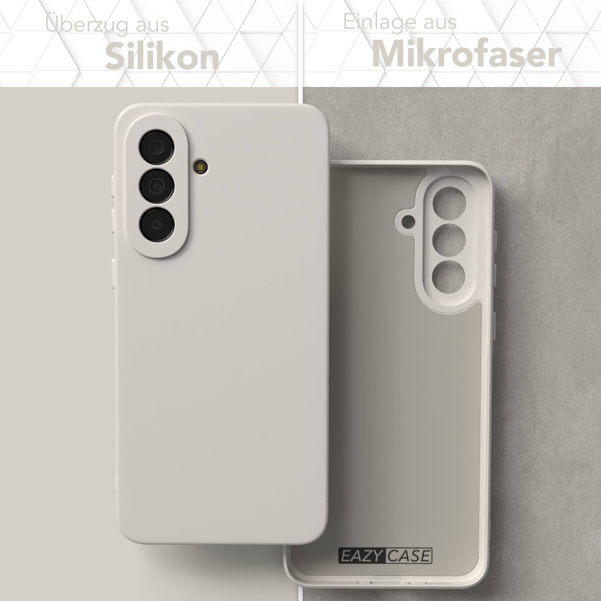 EAZY CASE Handyhülle TPU Hülle für Samsung Galaxy A37 6,7 Zoll, Bumper Case Matt Slimcover Silikonschutzhülle elastisch Polarstern