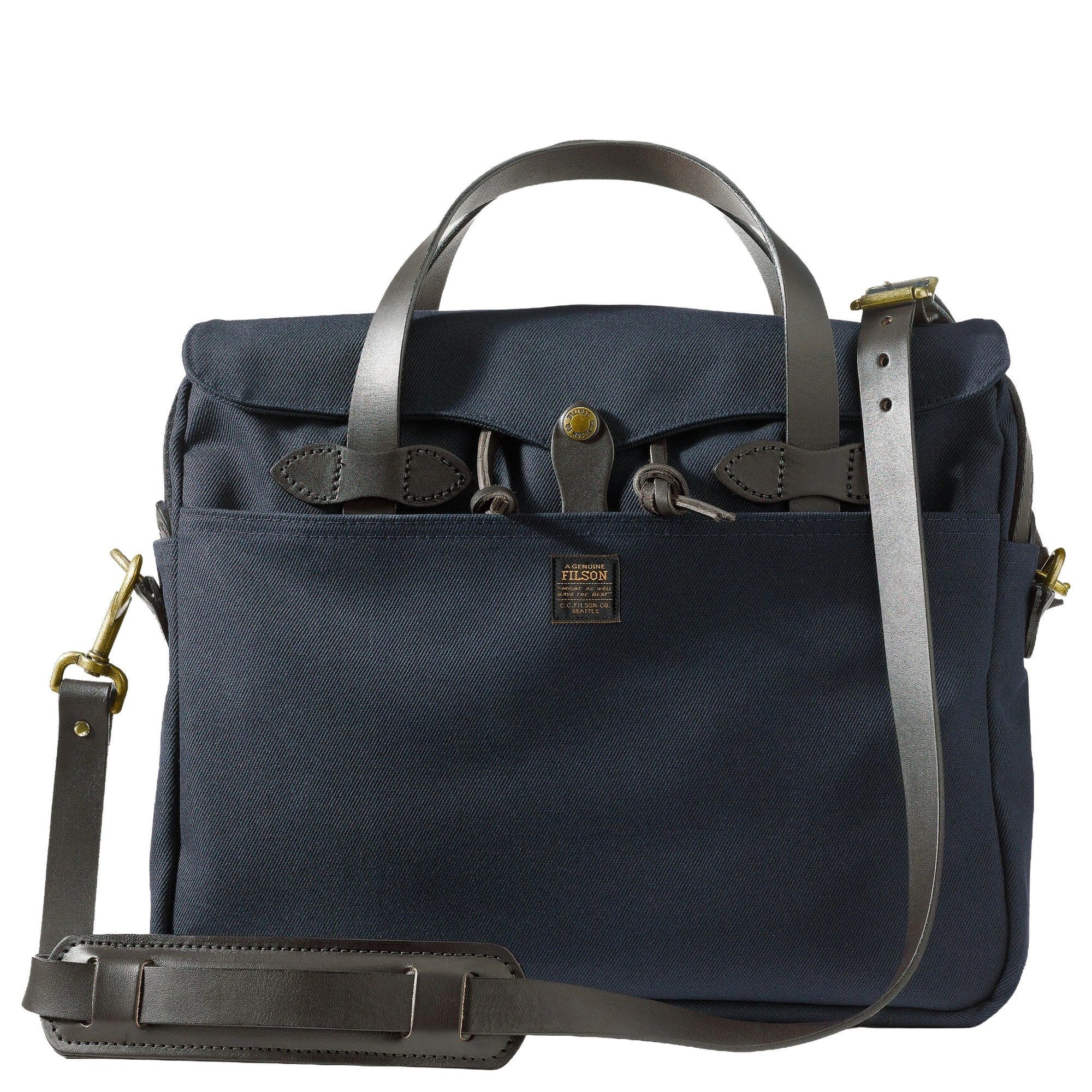 Filson Aktentasche Rugged Twill - Aktentasche 16" 40.5 cm (navy)
