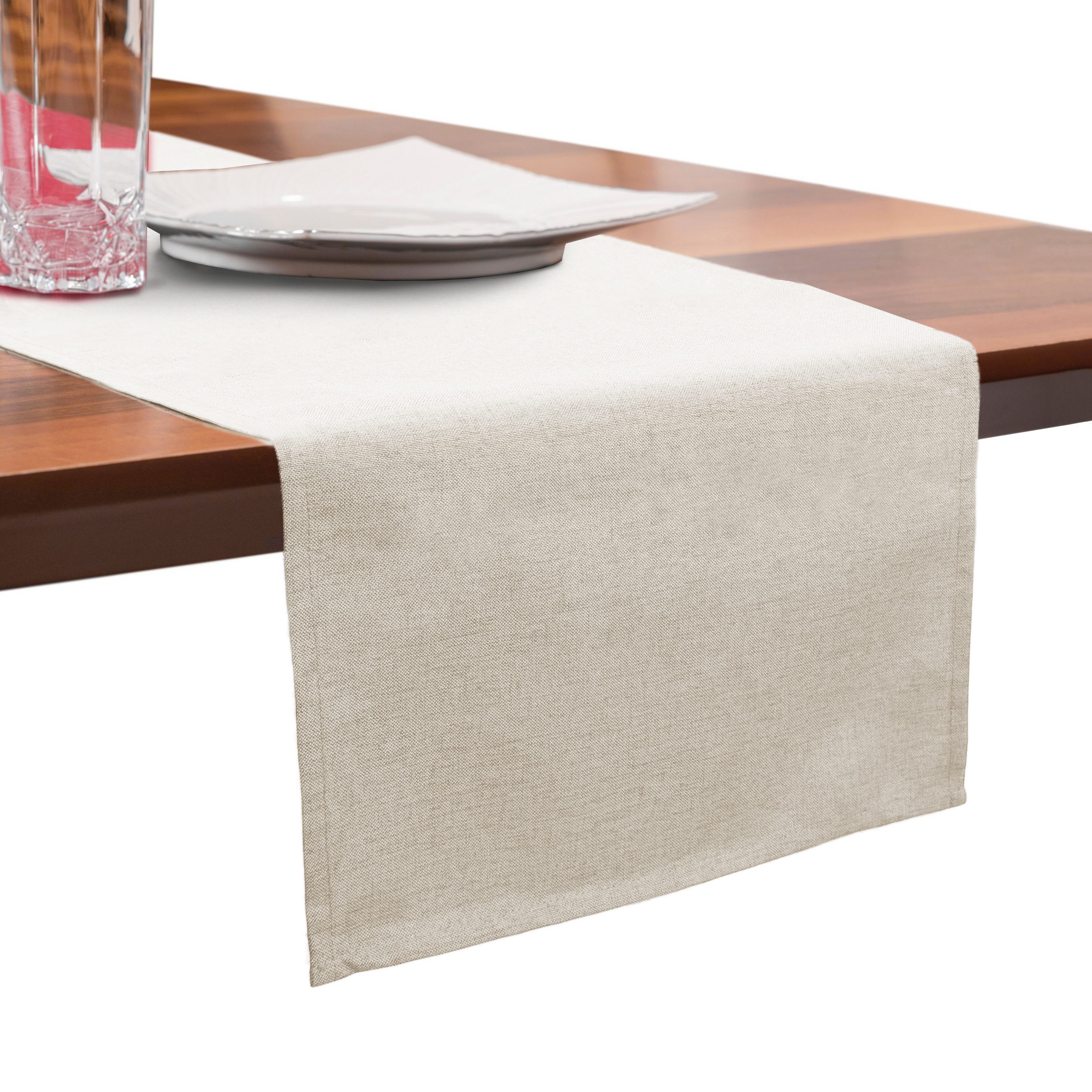 OTTO home Tischläufer Meellon (Packung 1-tlg), unifarben, modern, strukturiert, Esszimmer, Esstisch, Deko