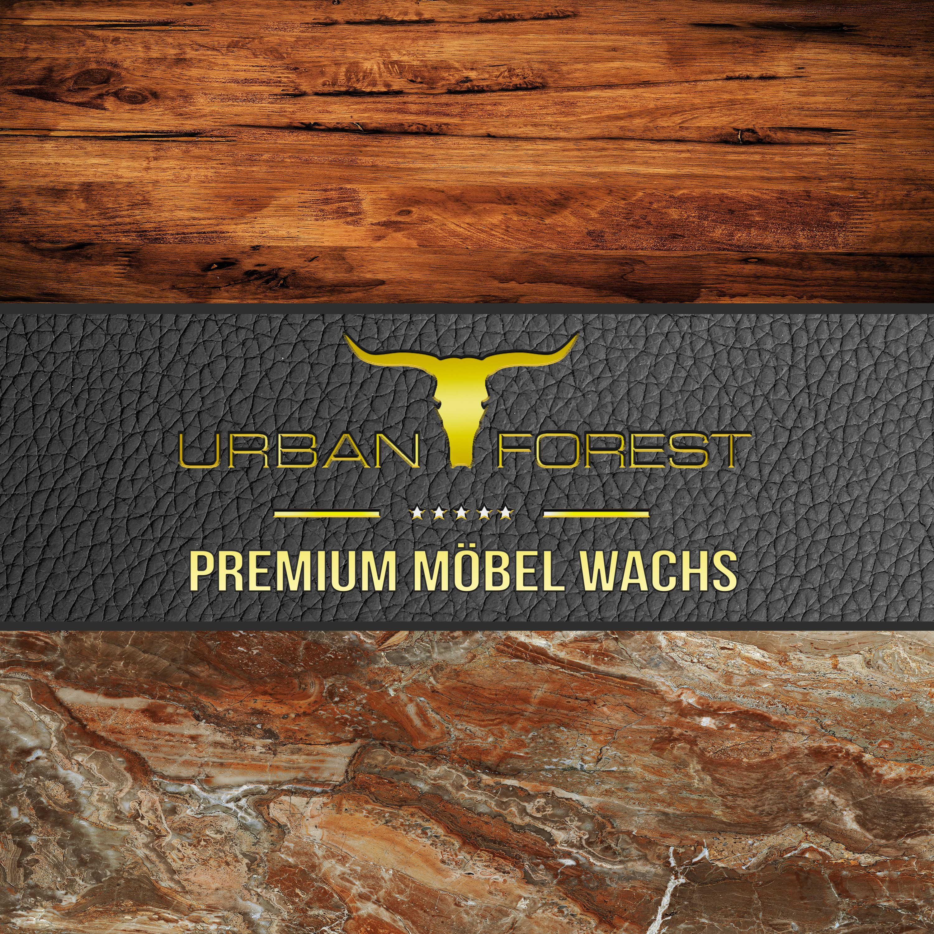 URBAN FOREST Möbelwachs, Holzwachs für innen und außen von URBAN FOREST 500ml Holzpflegeöl (1 St)