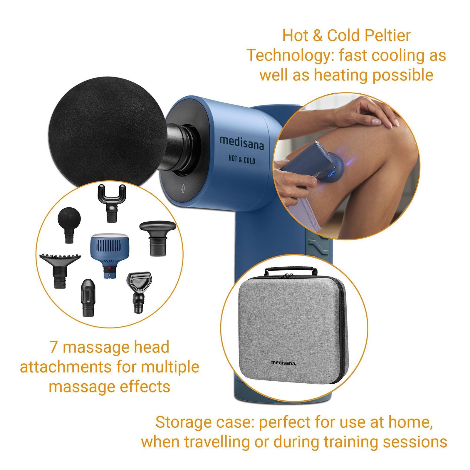 medisana Massagegerät MG 600 Hot & Cold