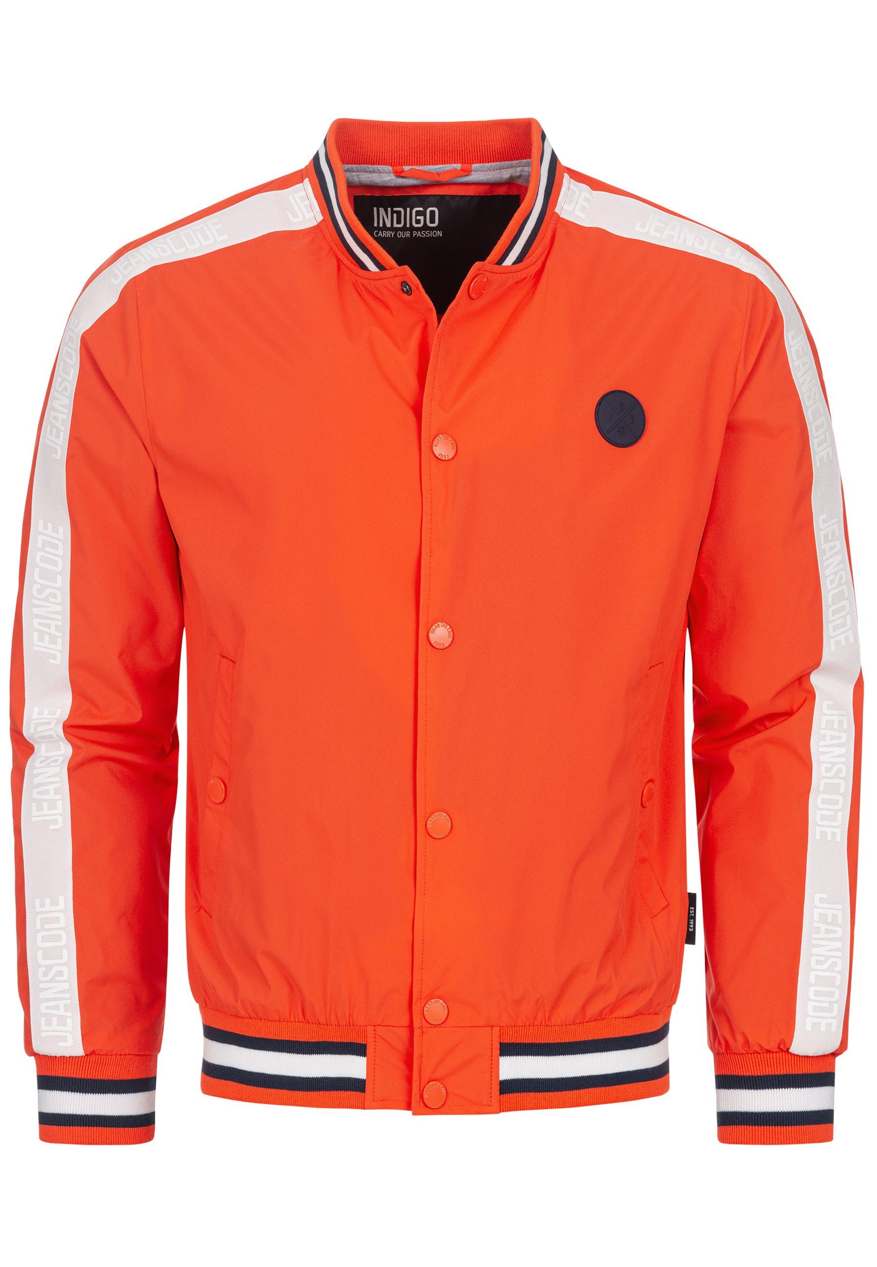 Indicode Bomberjacke Tomato INGillian Cherry