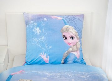 Kinderbettwäsche Disney Eiskönigin Elsa Wende Bettwäsche Set 80x80 cm 135x200 cm, Herding