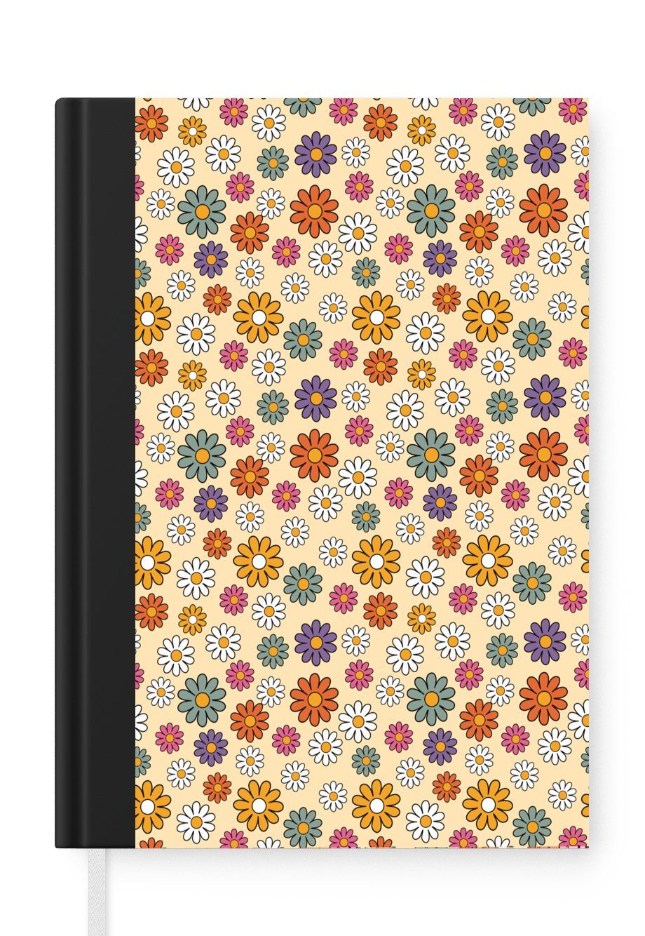 MuchoWow Notizbuch - Pflanzen, 98 Vintage Tagebuch, Muster Journal, - Blumen Seiten, Notizheft, Merkzettel, - A5, Haushaltsbuch