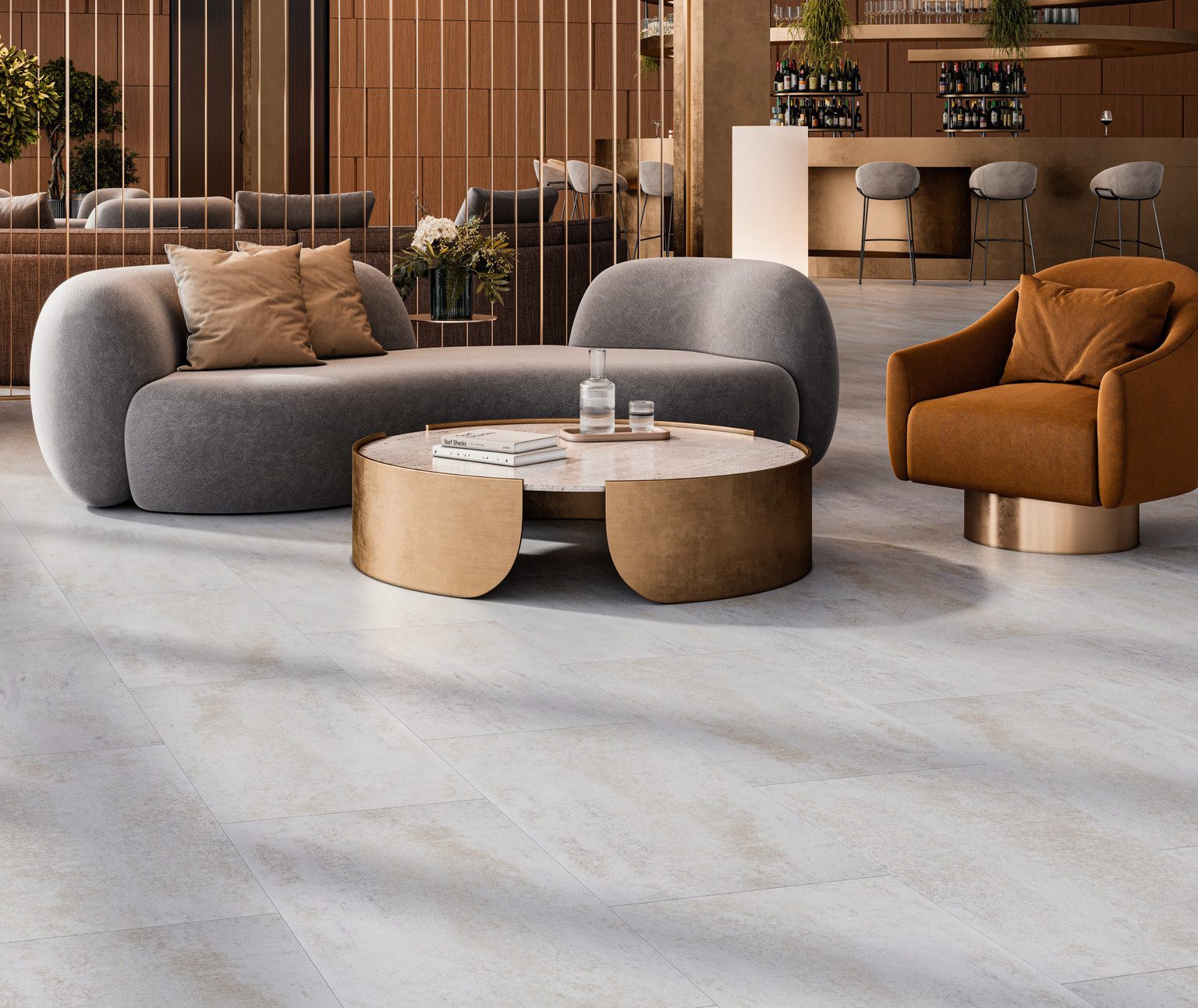 PARADOR Vinylboden PARADOR PARADOR Vinyl Trendtime 5 Fliese, 914 x 457 x 6 mm, NS 0,55 mm, NKL 23/33, mit Fase