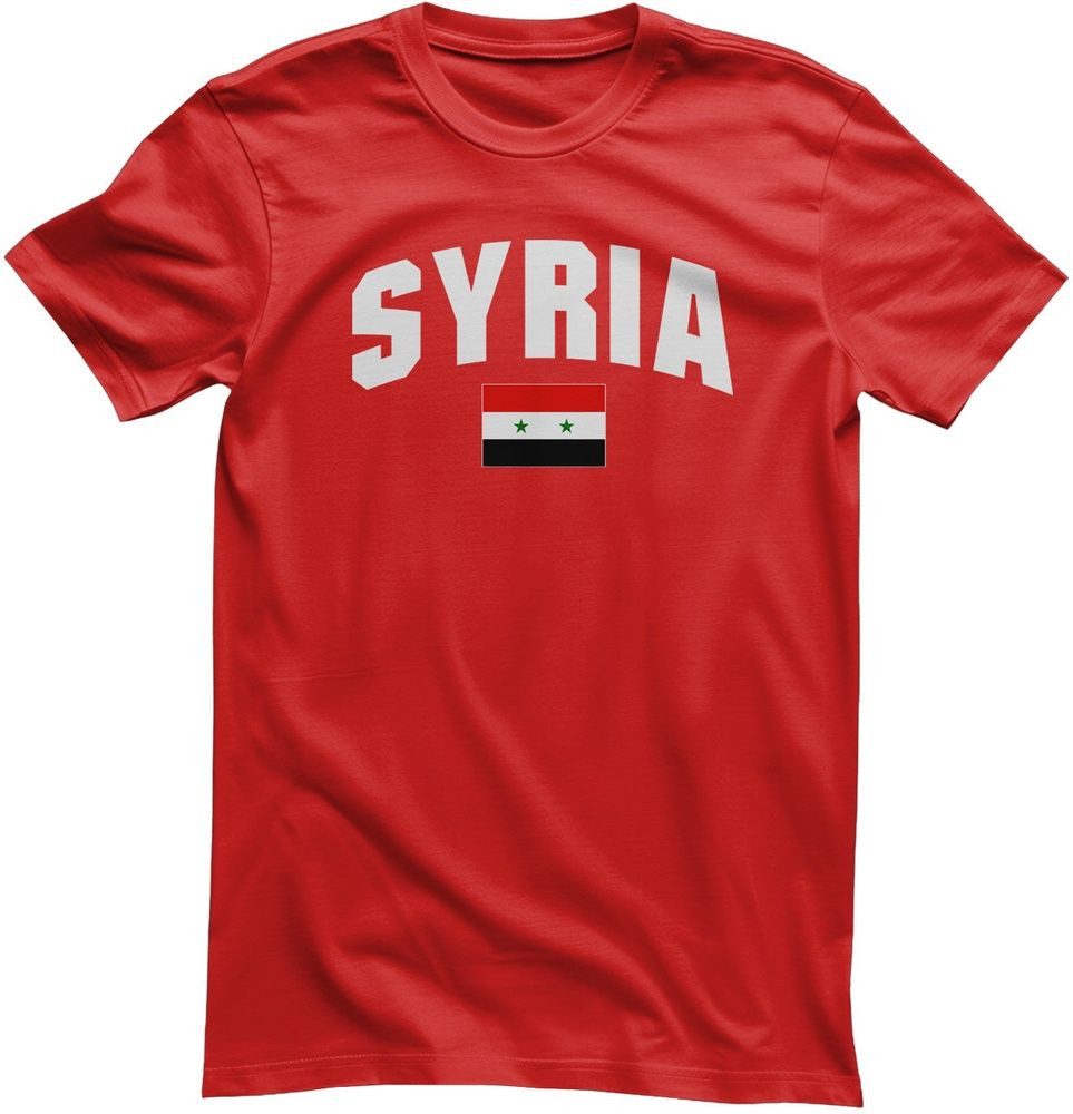 Flag Collection T-Shirt Syria Flag T-Shirt