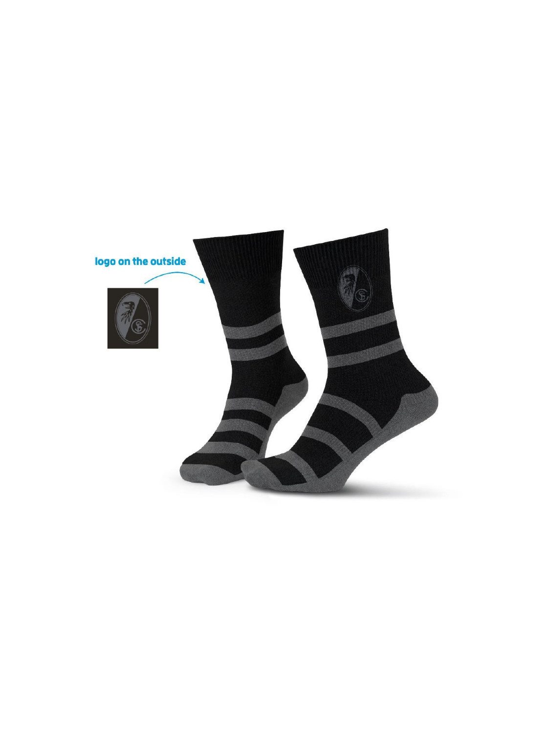 SC Freiburg Socken SC Freiburg Business-Socken 2er-Pack