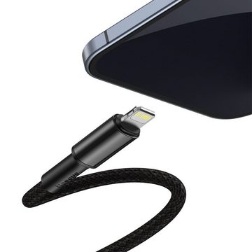 Baseus USB Typ C Kabel - iPhone Fast Charging PD 20 W 2 m schwarz Smartphone-Kabel