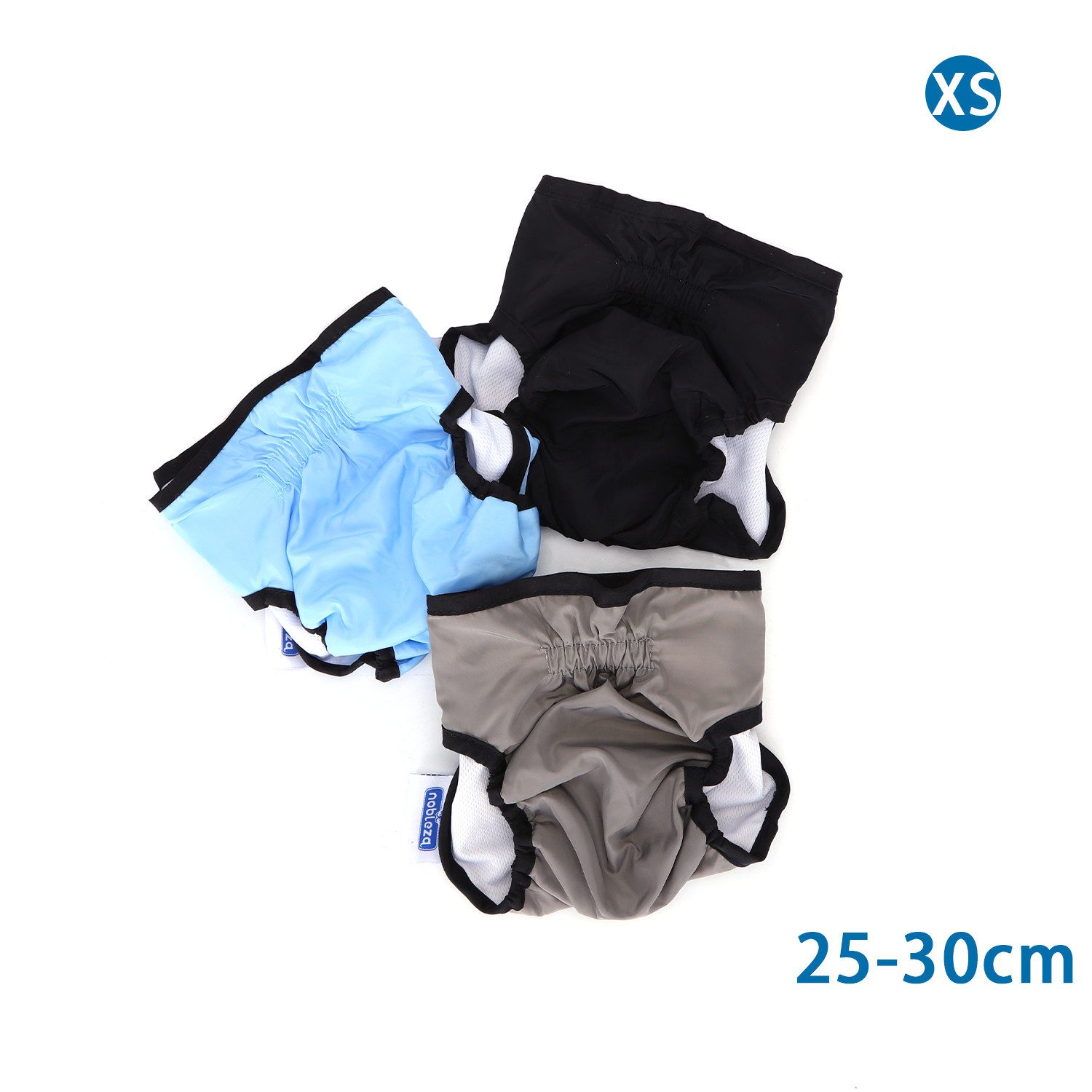 Hundetoilette nobleza - 3er Set waschbare Hundewindeln – Wiederverwendbar