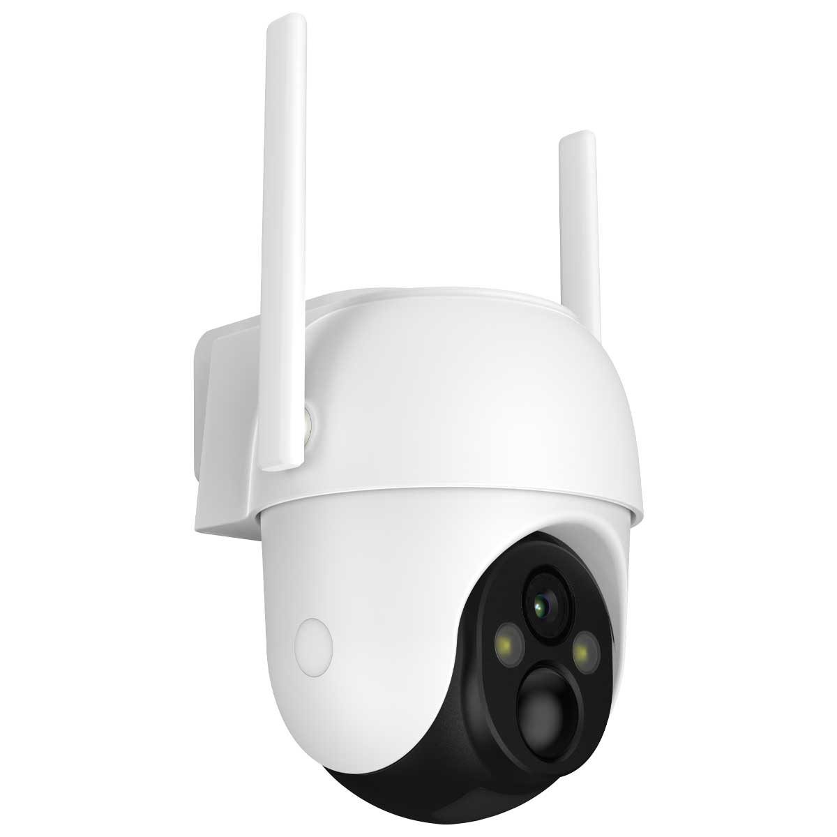 Arenti Überwachungskamera Arenti GO2T&SP2 3 MP batteriebetriebene WLAN Überwachungskamera (inklusive Solarpanel, 360° Schwenk-Neige-Funktion, automatische Verfolgung)