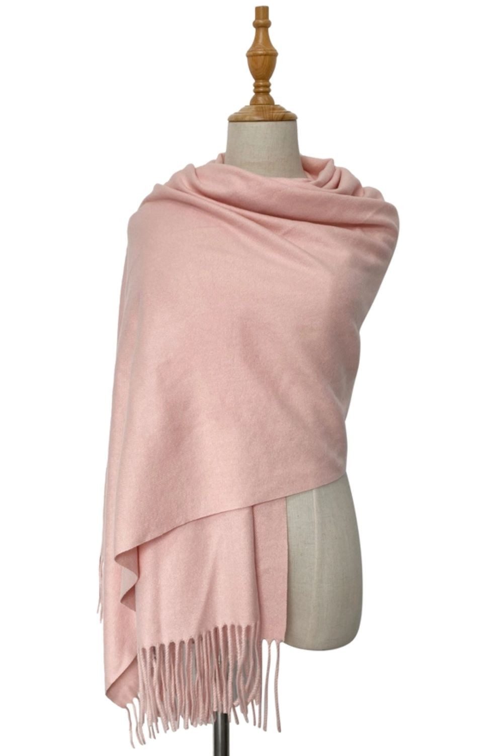 Fashion Scarf World Modeschal Kuscheliger Damen Schal mit Wollanteil – Eleganz und Wärme, Superweiche Haptik – angenehm auf der Haut