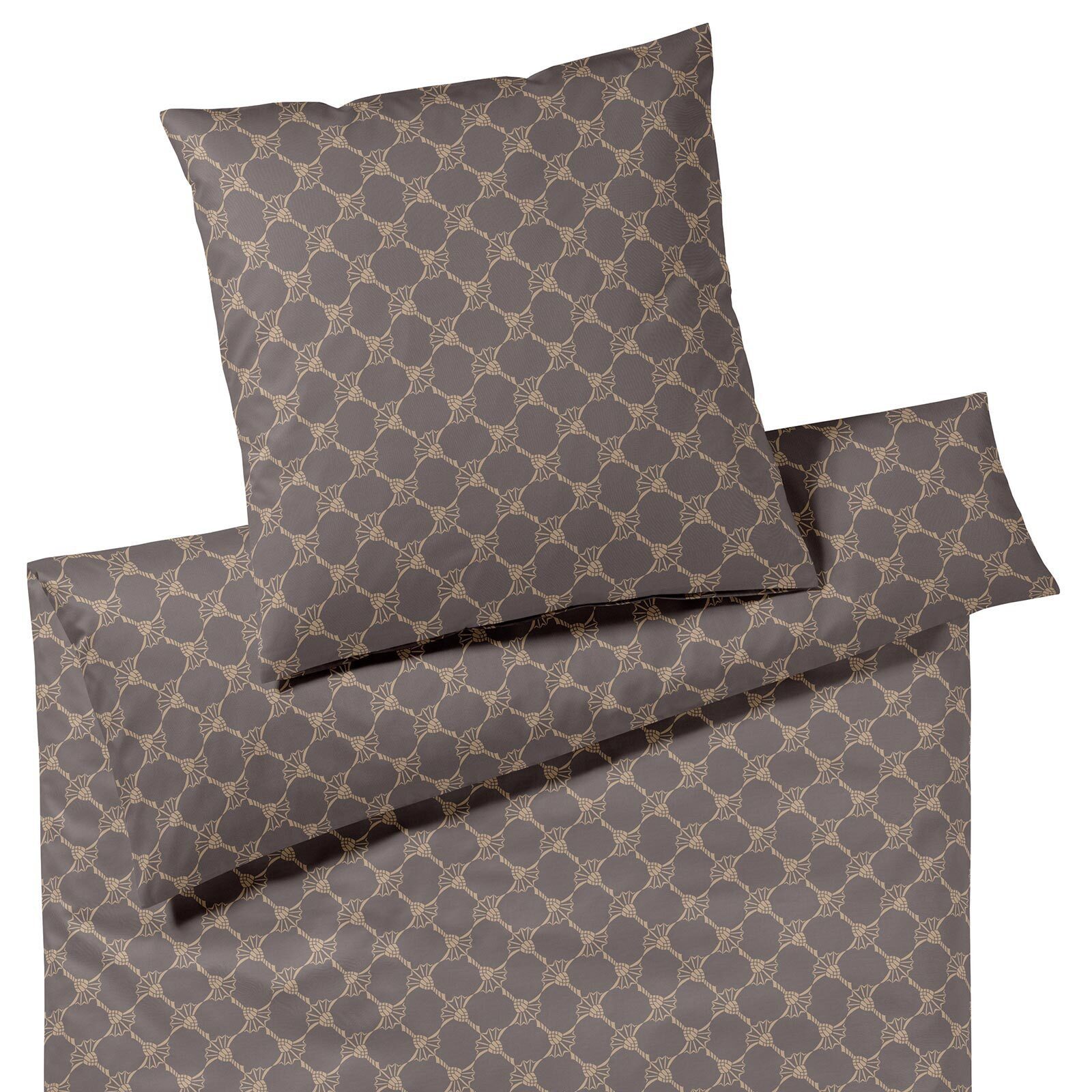 JOOP! Bettwäsche Soft Cornflower brown, Flanell, 1 teilig