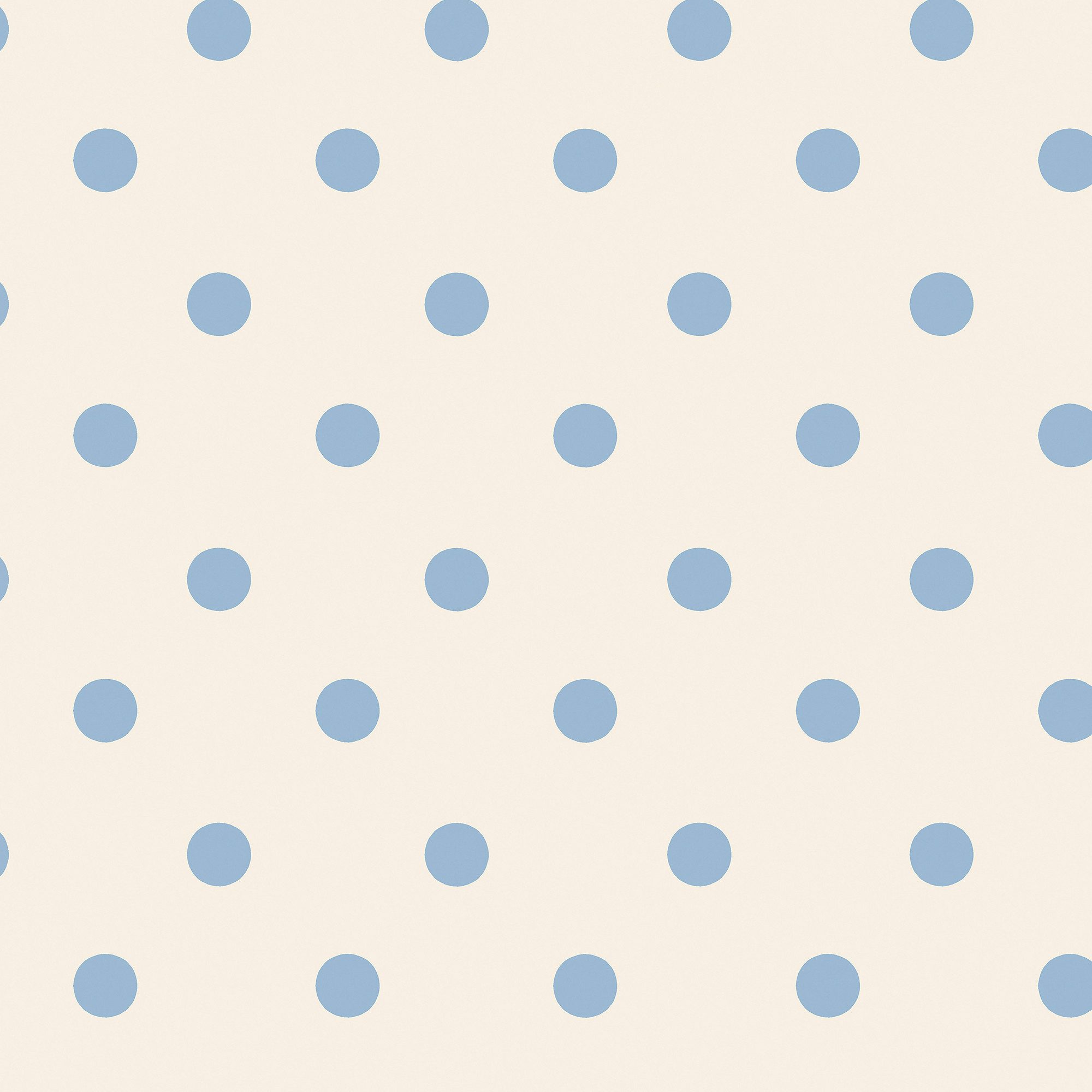 Cath Kidston Vliestapete Button Spot, glatt, gepunktet, (1 St), 10mx52cm (ca. 5m2)