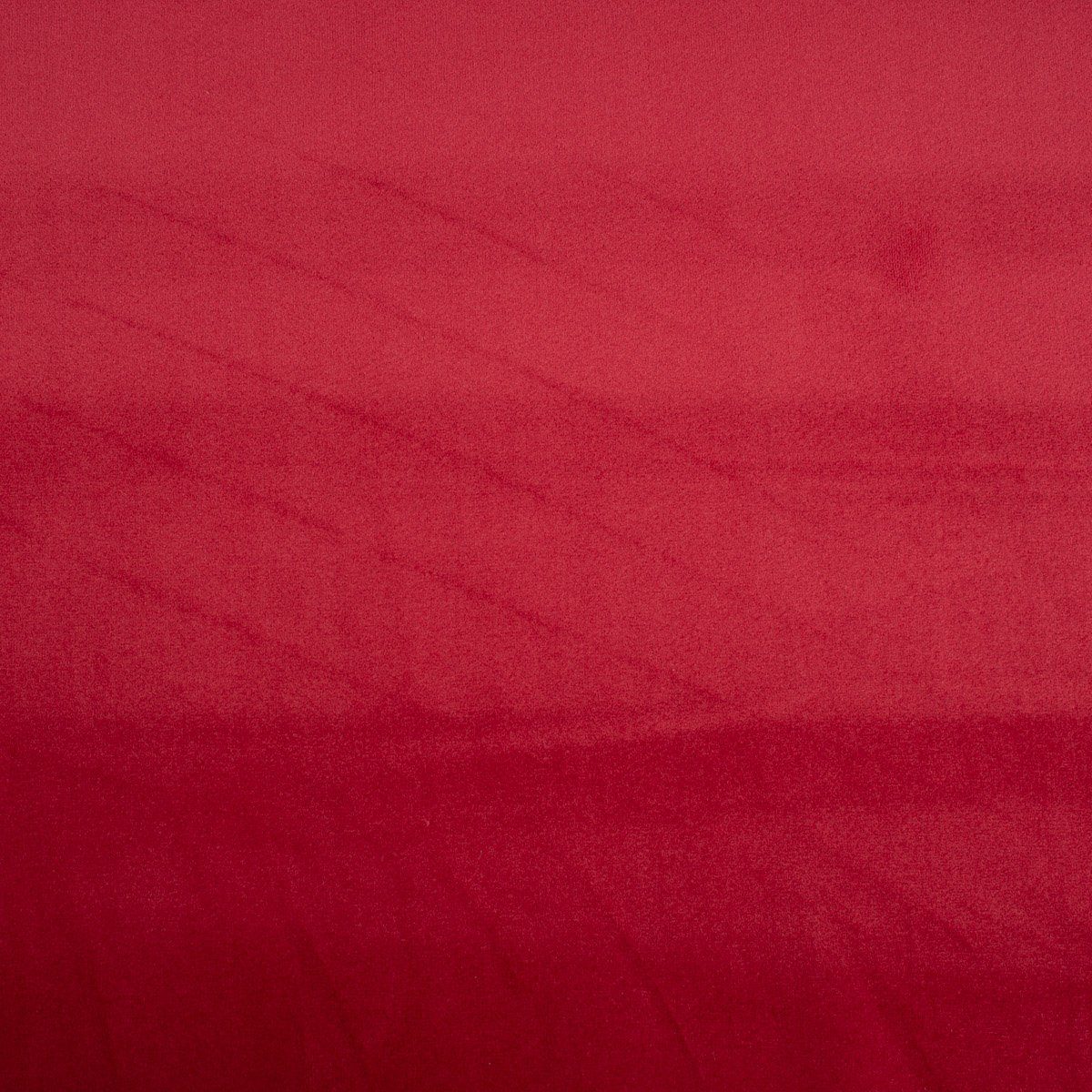 SCHÖNER LEBEN. Stoff Samtstoff Meterware Dekostoff Velvet Samt einfarbig rot 1,4m