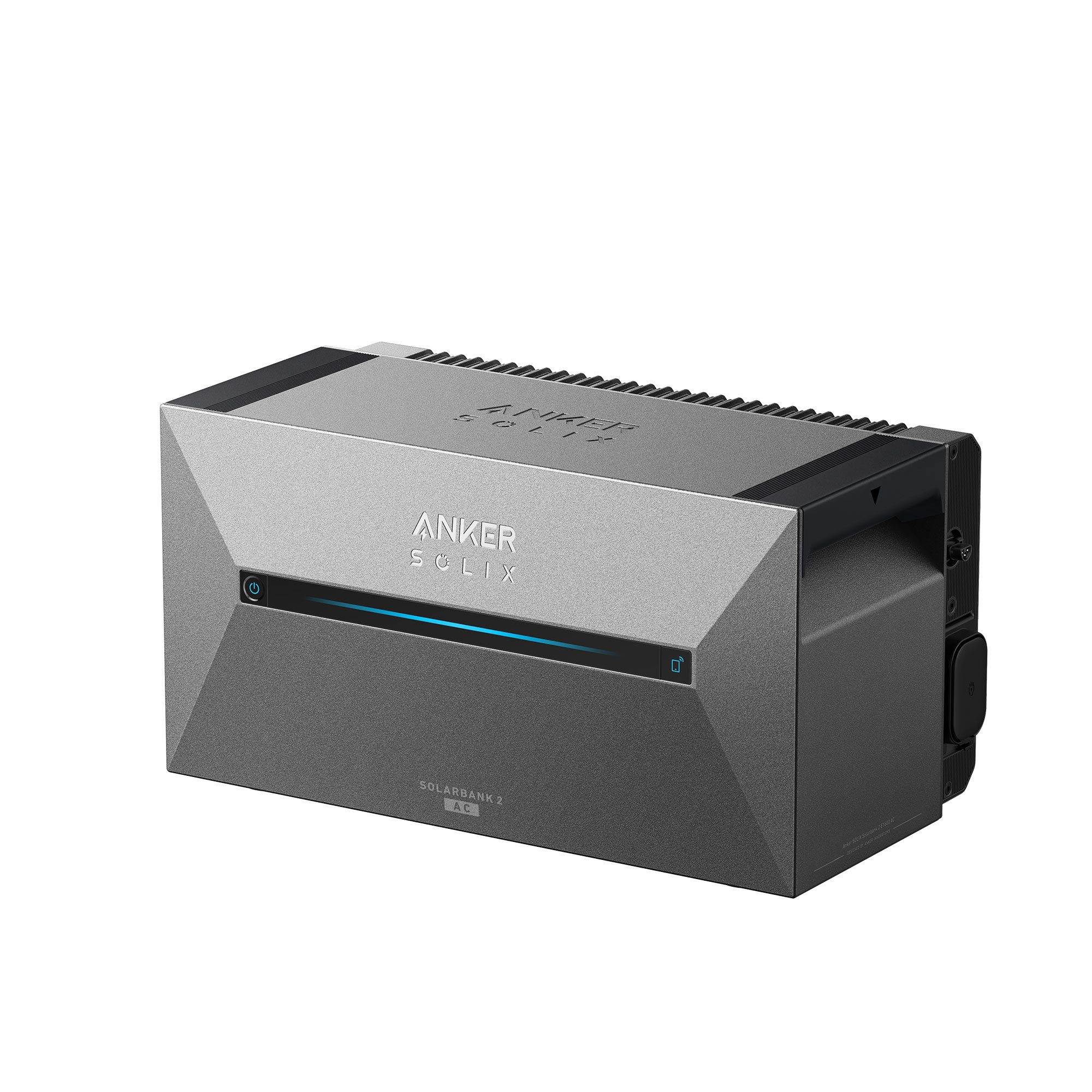 Anker Solaranlage Anker SOLIX Solarbank 2 E1600 AC Speicher für Balkonkraftwerk, 1600,00 W, (Solarspeicher, mit integriertem Wechselrichter 800W)