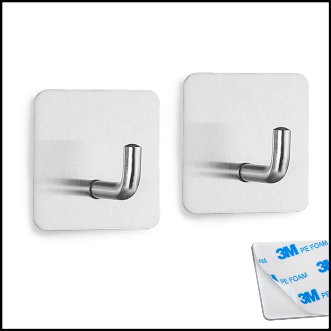 LIVINA HOME Handtuchhaken Haken selbstklebend Bad und Küche, Handtuchhalter günstig online kaufen