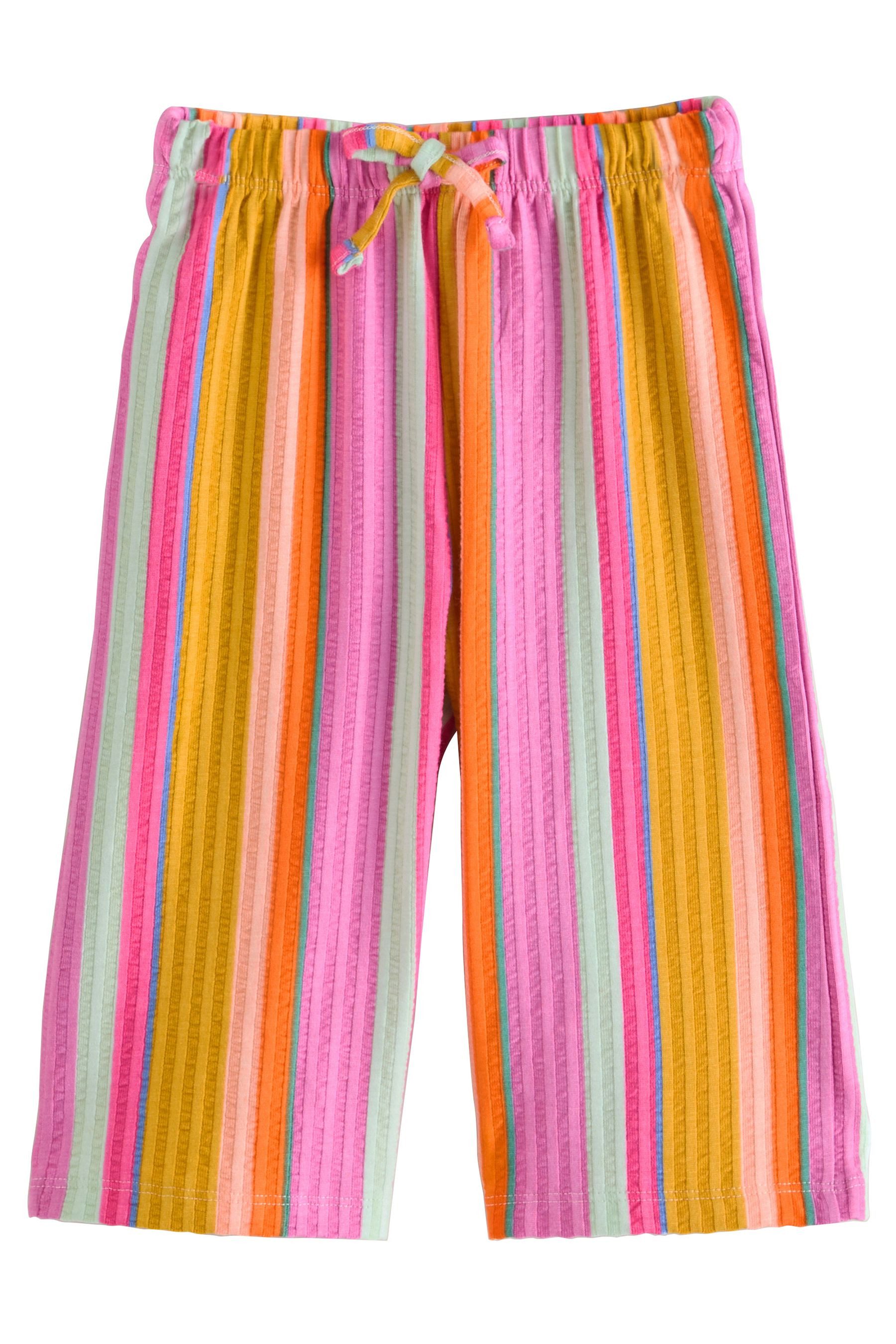Next Palazzohose Strukturierte Hose mit weitem günstig online kaufen