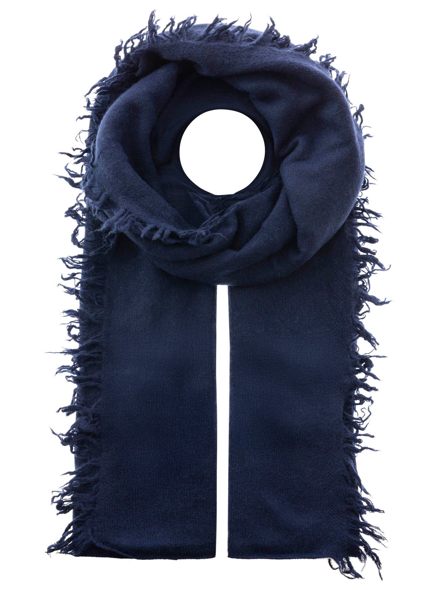 Zwillingsherz Kaschmirschal XXL Fransenschal aus 100% Cashmere