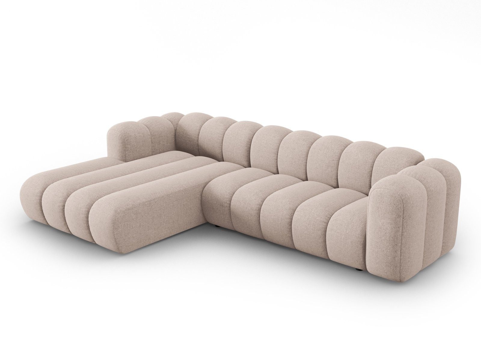 Micadoni Ecksofa Lupine, modular 4-Sitzer günstig online kaufen