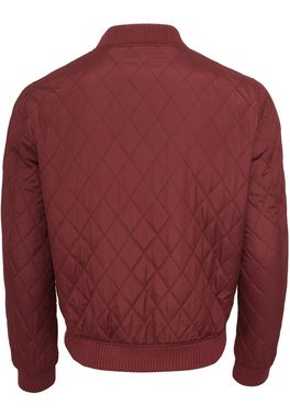 URBAN CLASSICS Allwetterjacke Urban Classics Herren Diamond Quilt Nylon Jacket (1-St)