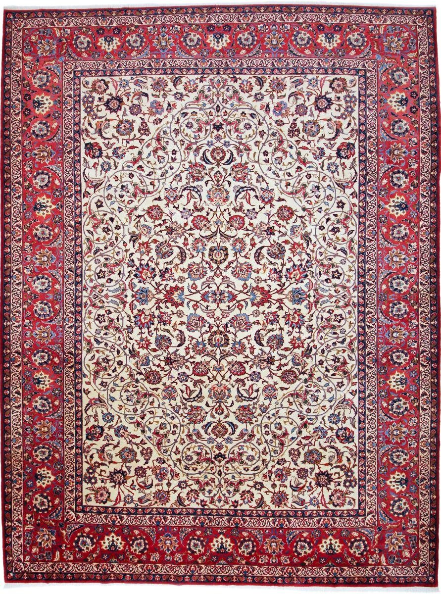 echt Orientteppich Isfahan 315x420 Handgeknüpfter Orientteppich Höhe: 8 rechteckig, Perserteppich, / Trading, mm Nain