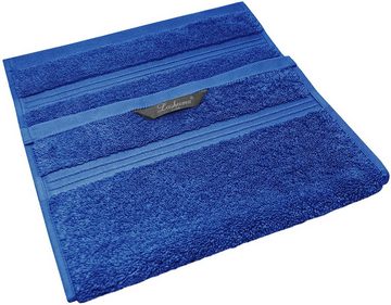 Lashuma Gästehandtücher Linz, Frottee (4-St), WC Handtücher blau Set 30x50 cm