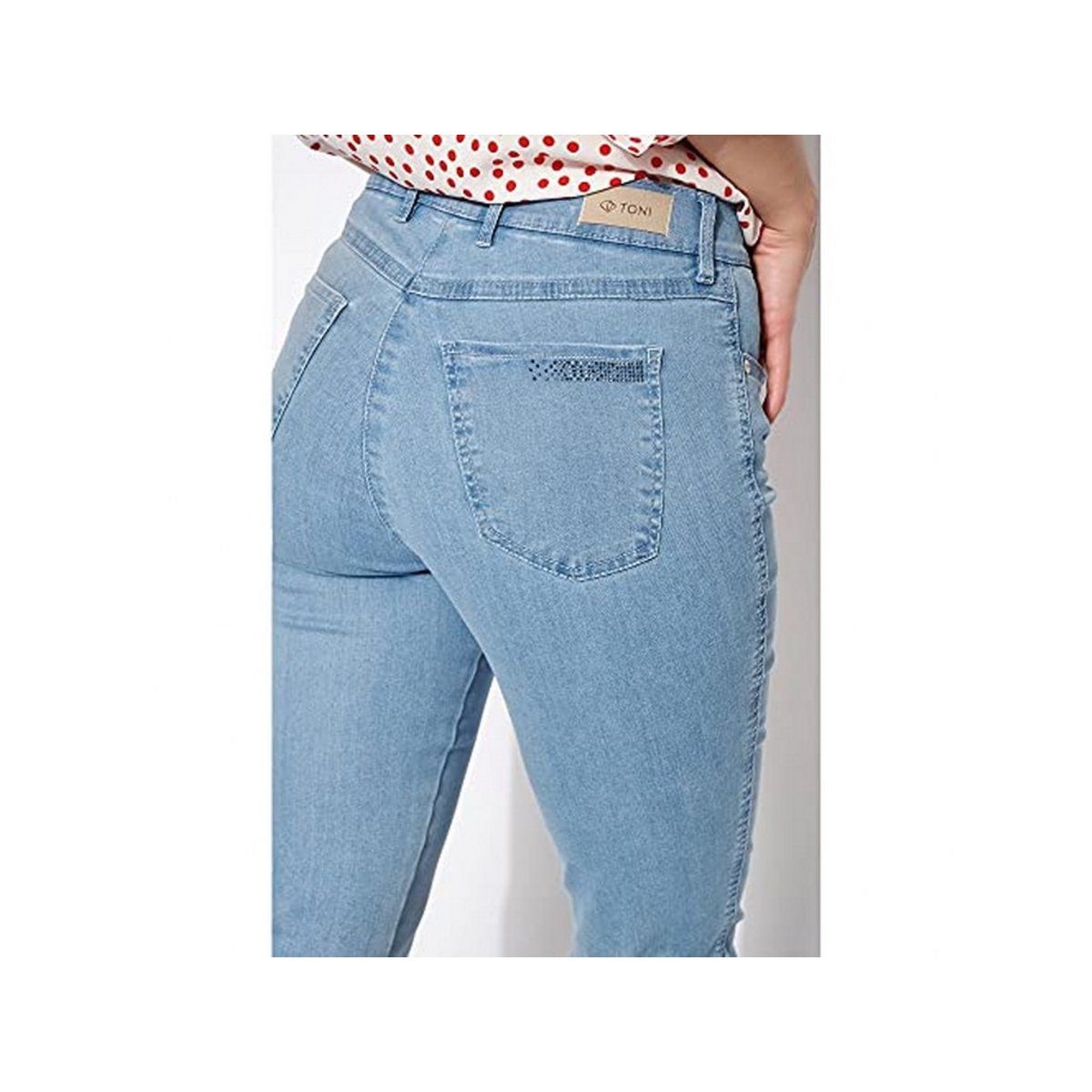 TONI 5-Pocket-Jeans anthrazit (1-tlg)