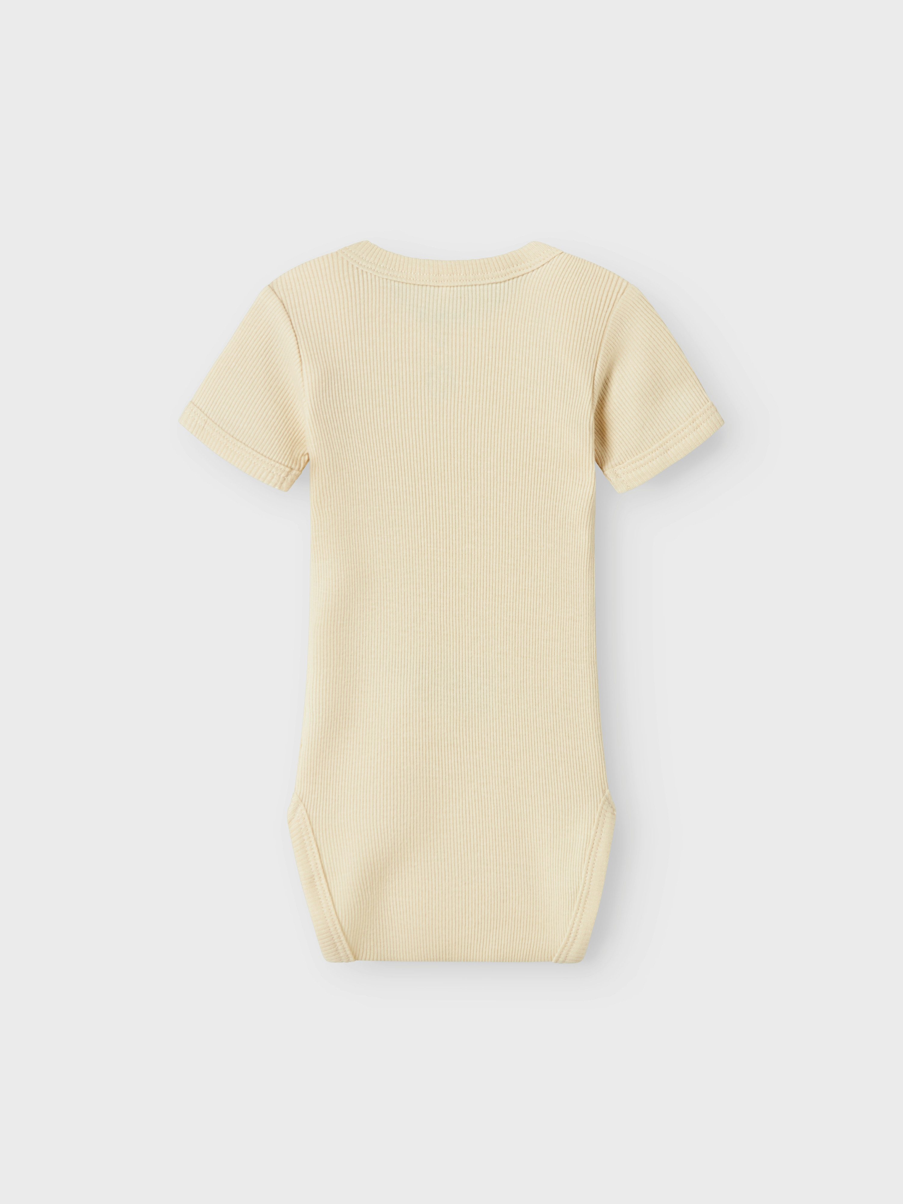 Name It Kurzarmbody NBNBODY 3P SS SOLID RIB NOOS (Packung, 3-tlg)