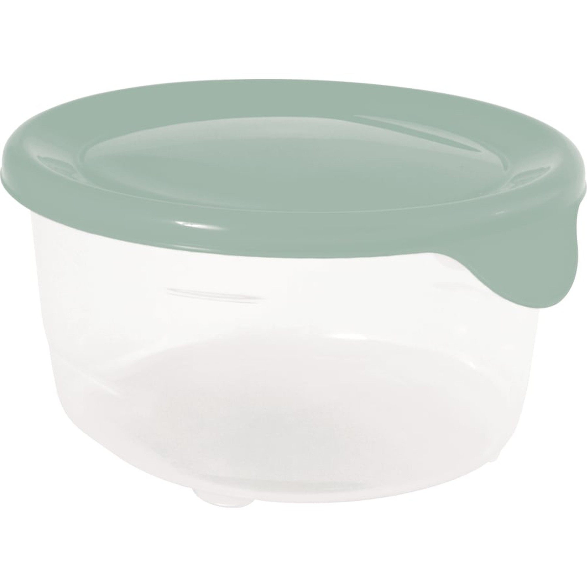 Curver Vorratsdose Fresh&Go Frischhaltedose 0,5L rund transparent, Kunststoff, Nestbar und stapelbar