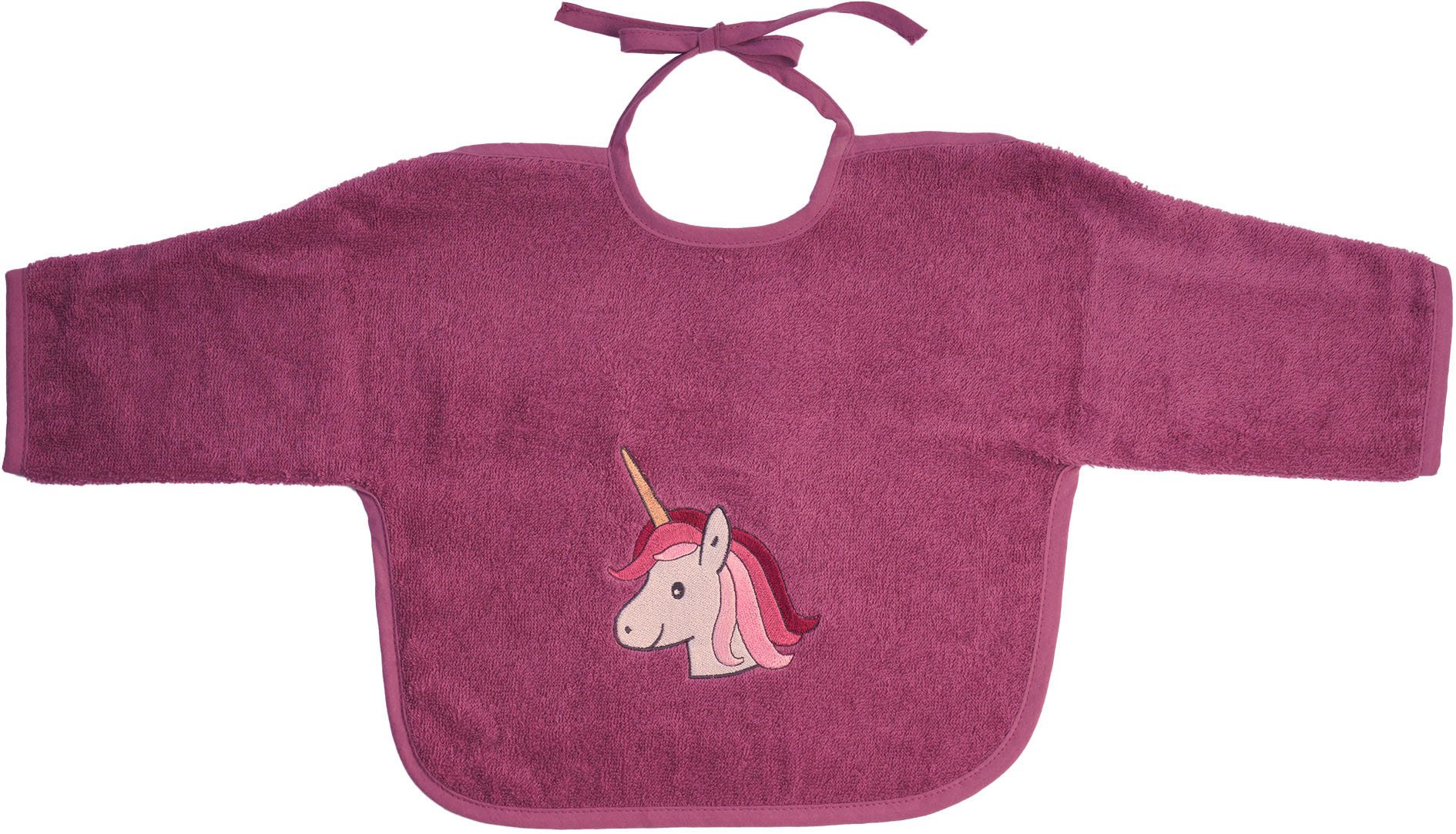 Wörner Слинявчики Einhorn Ärmellätzchen, (1-St), mit Ärmeln, maschinenwaschbar, trocknergeeignet