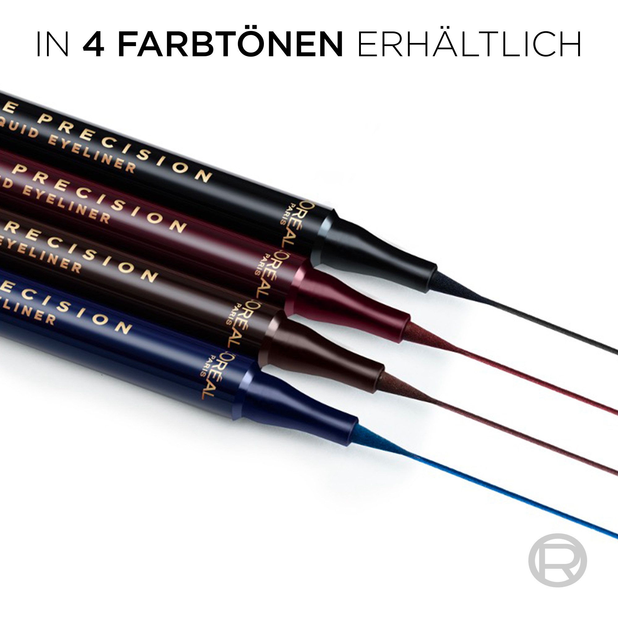 L'ORÉAL PARIS Eyeliner HAUTE PRECISION, hält bis zu 24H, wasserfest