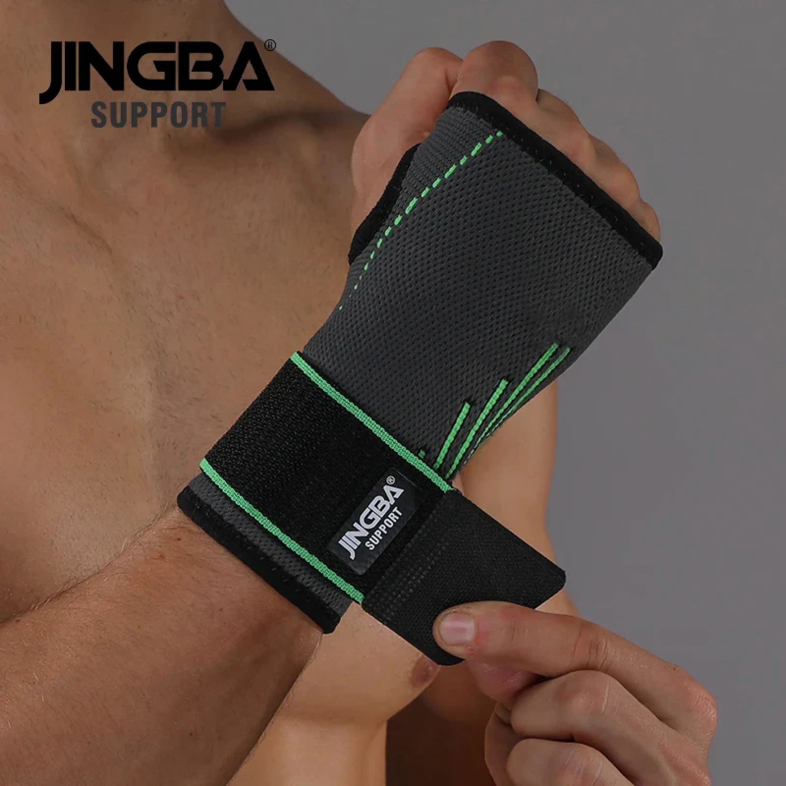 Sport-Knight® Handgelenkbandage Handgelenk-Bandage, mit Kompressionsband, für Fitness & Powerlifting