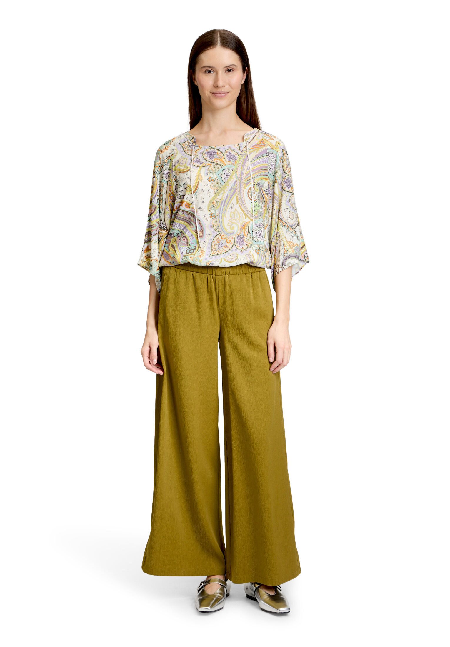 Cartoon Schlupfbluse Damen mit Muster