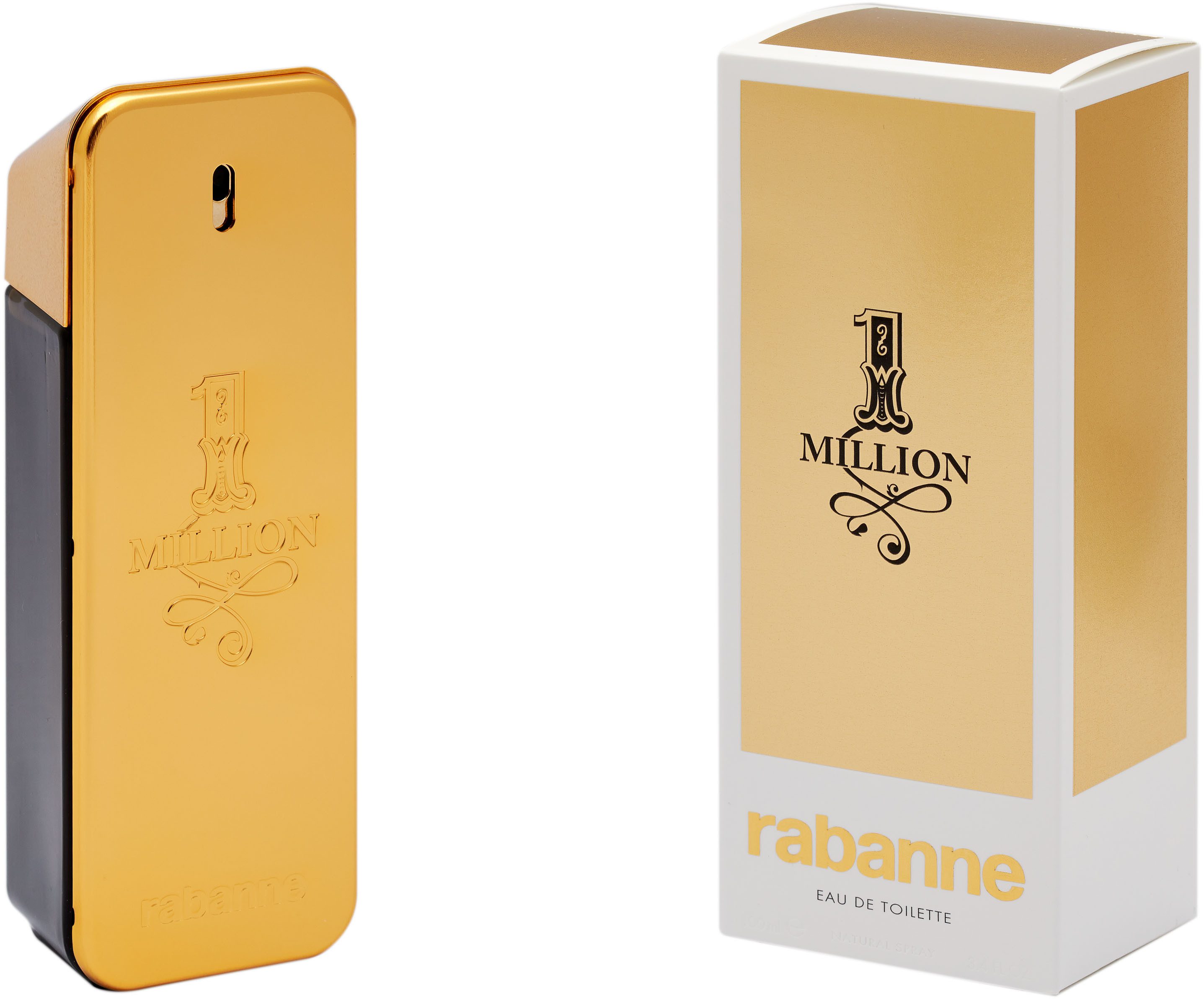 paco rabanne Eau de Toilette One Million, mit extraverganter Komposition