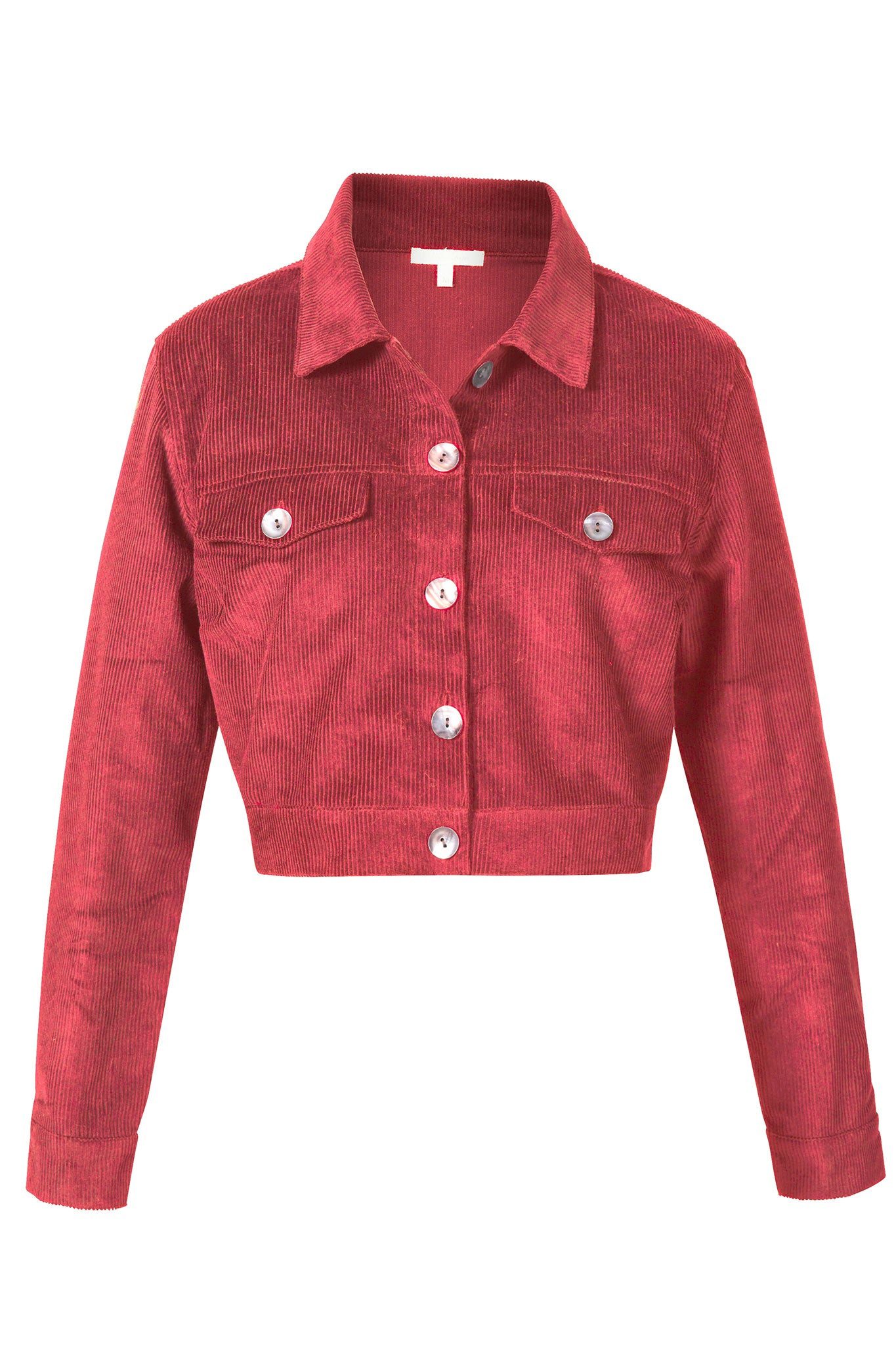Cordjacke Kurze Jacke Damen mit stilvollem Design aus Bio-Baumwolle