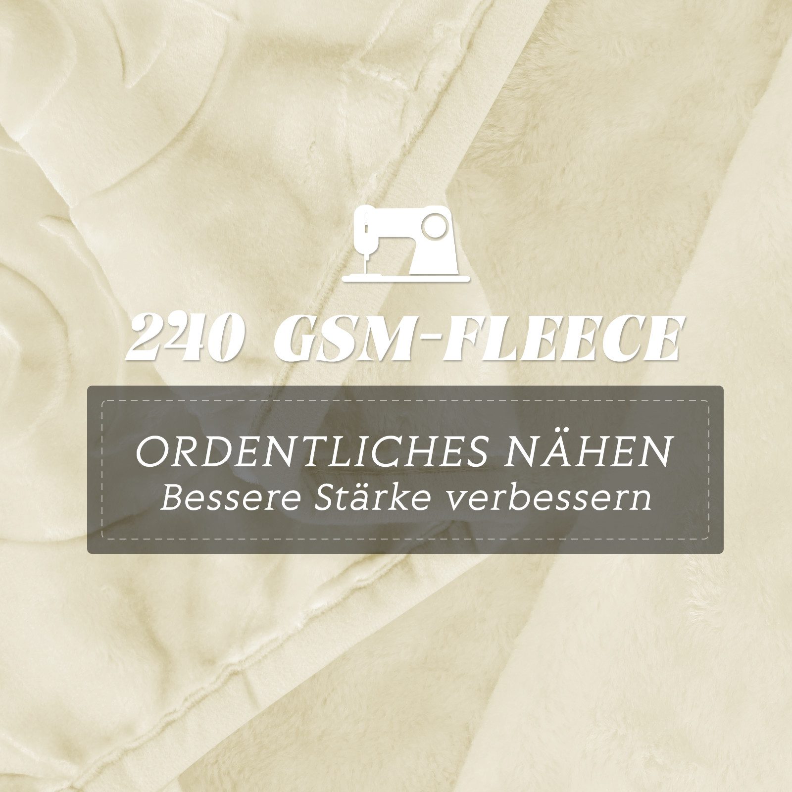 Wohndecke Kuscheldecke Flauschig 200x240 Warm Weiche Bettdecke Einfarbig, HOMELUX, Wohndecke, Kuscheldecke